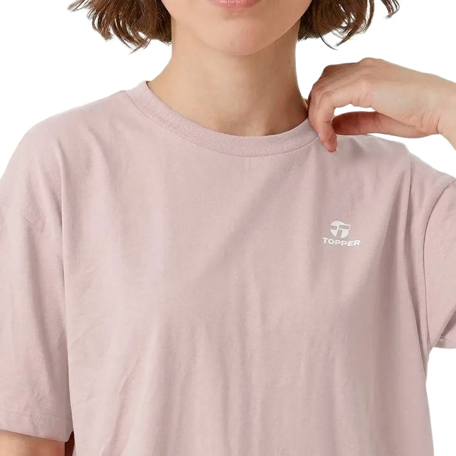 Imagen 2 de 3 de Remera Topper Loose-ROSA/GRIS