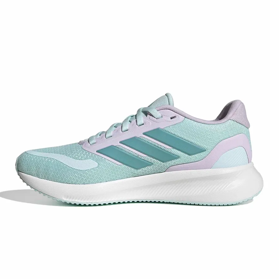 Imagen 2 de 7 de Zapatillas adidas Runfalcon 5-LAVANDA/VERDE AGUA