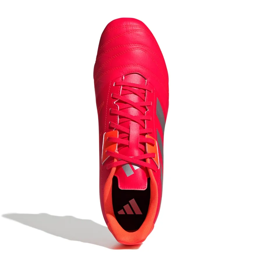 Imagen 3 de 7 de Botines adidas Kakari Elite Sg-CORAL FLUOR/PLATA/NARANJA