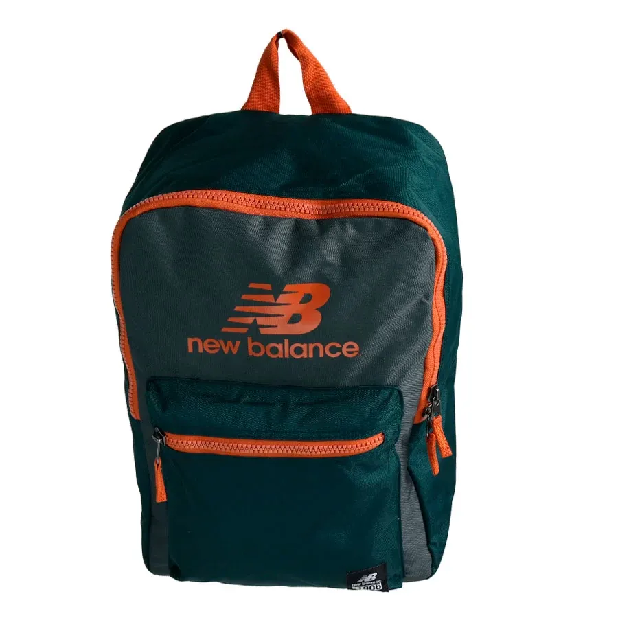 Imagen 0 de 3 de Mochila New Balance Booker Backpack-VERDE/NARANJA