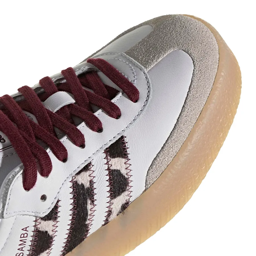Imagen 6 de 7 de Zapatillas adidas originals Sambae-BLANCO/BORDO