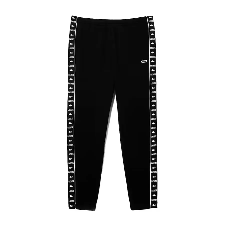 Imagen 1 de 3 de Pantalón Lacoste de Survetement-NEGRO/BLANCO