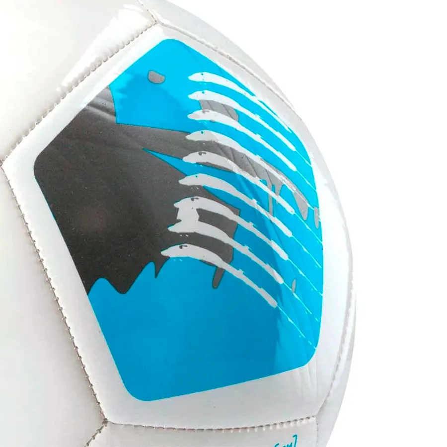 Imagen 2 de 3 de Pelota Puma Big Cat-BLANCO/CELESTE
