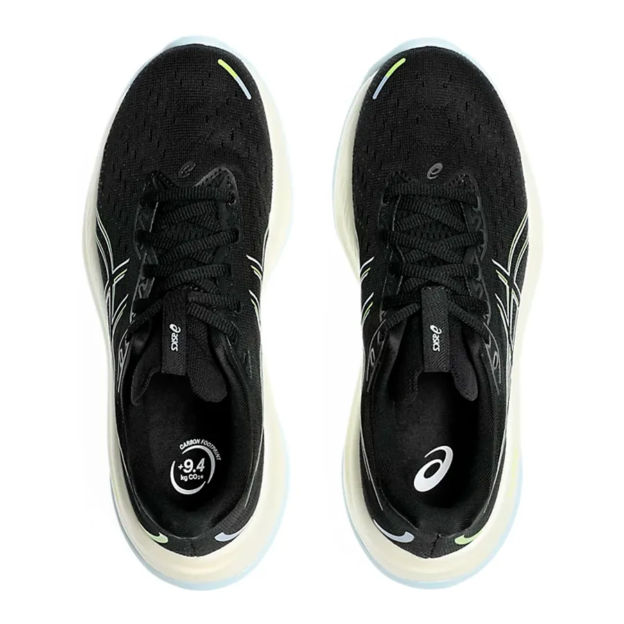 Imagen 4 de 6 de Zapatillas Asics Gel Cumulus 26-NEGRO/VERDE/CELESTE