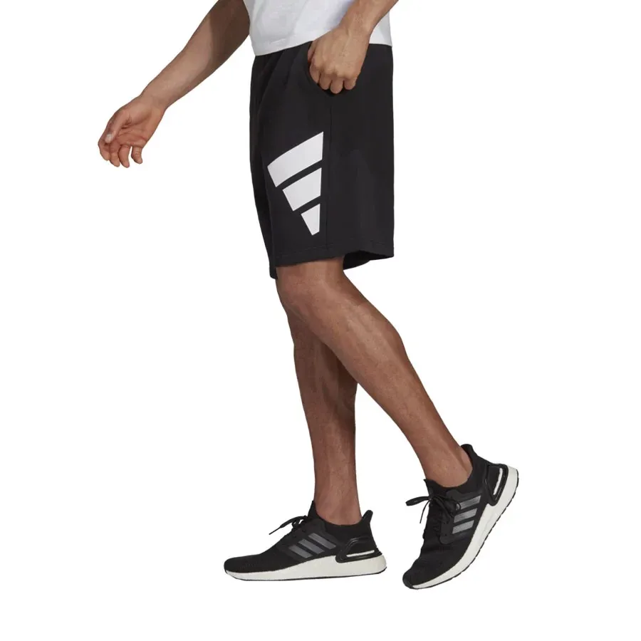 Imagen 2 de 6 de Shorts adidas Sportswear Future Icons Logo Estampado-NEGRO/BLANCO