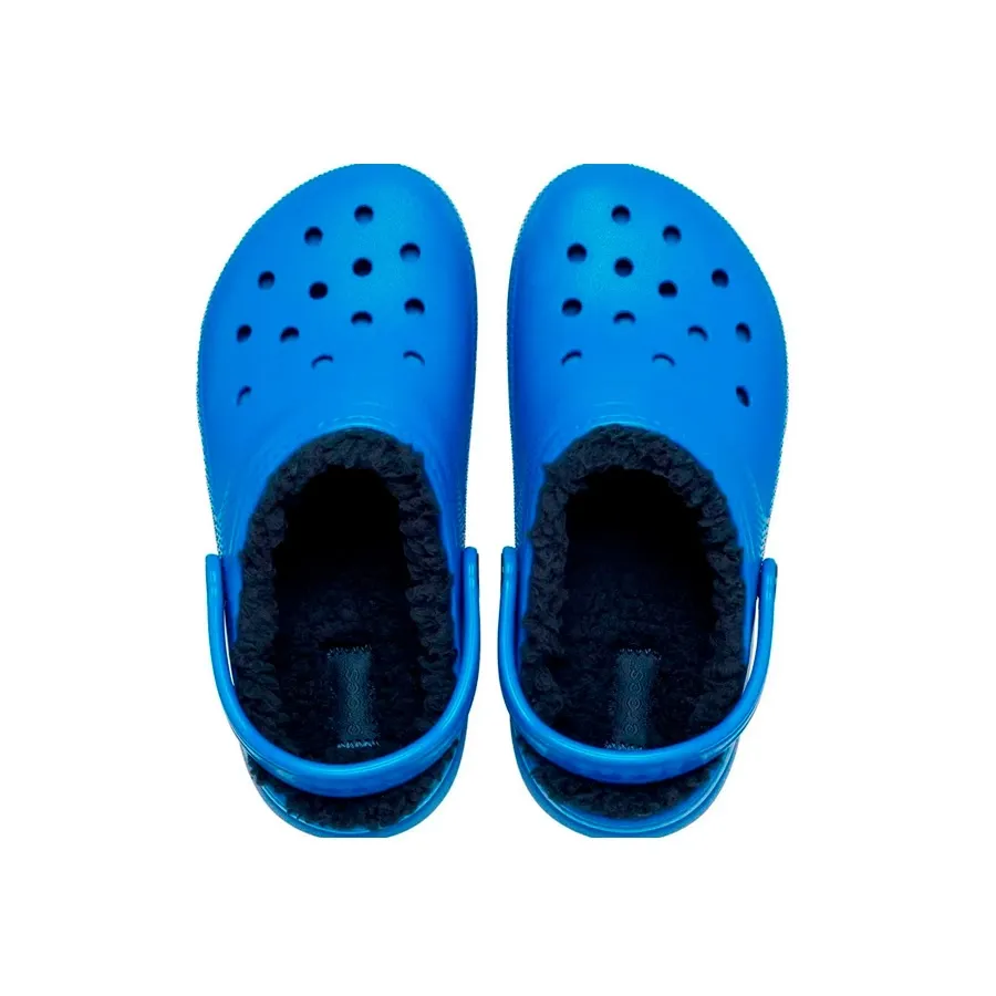 Imagen 2 de 4 de Ojotas Crocs Classic Lined Clog-AZUL