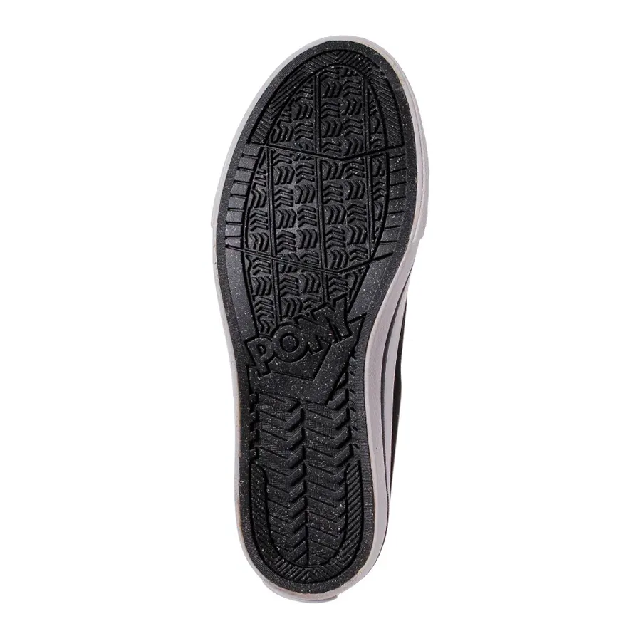 Imagen 3 de 5 de Zapatillas Pony Shooter Ox Canvas-NEGRO/BLANCO