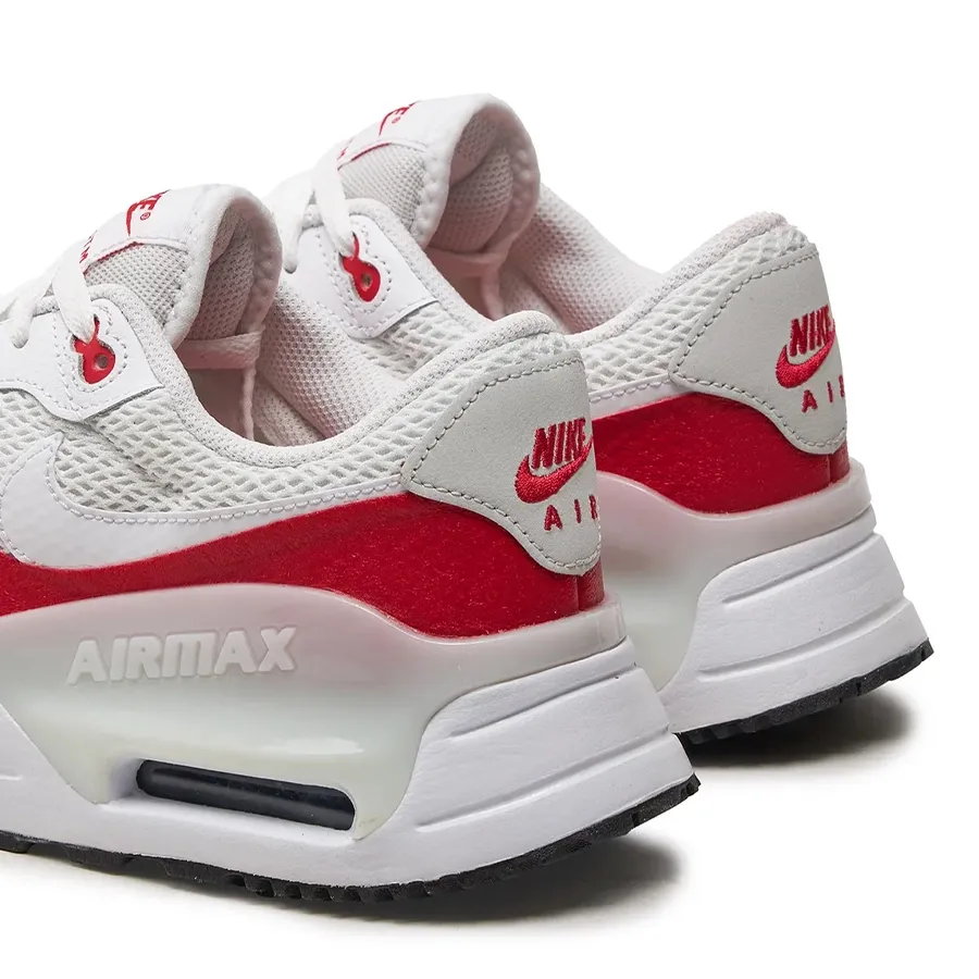 Imagen 5 de 6 de Zapatillas Nike Air Max SYSTM-BLANCO/ROJO