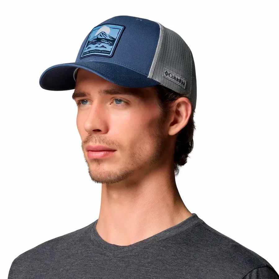 Imagen 3 de 6 de Gorra Columbia Mesh Snap Back-AZUL/GRIS