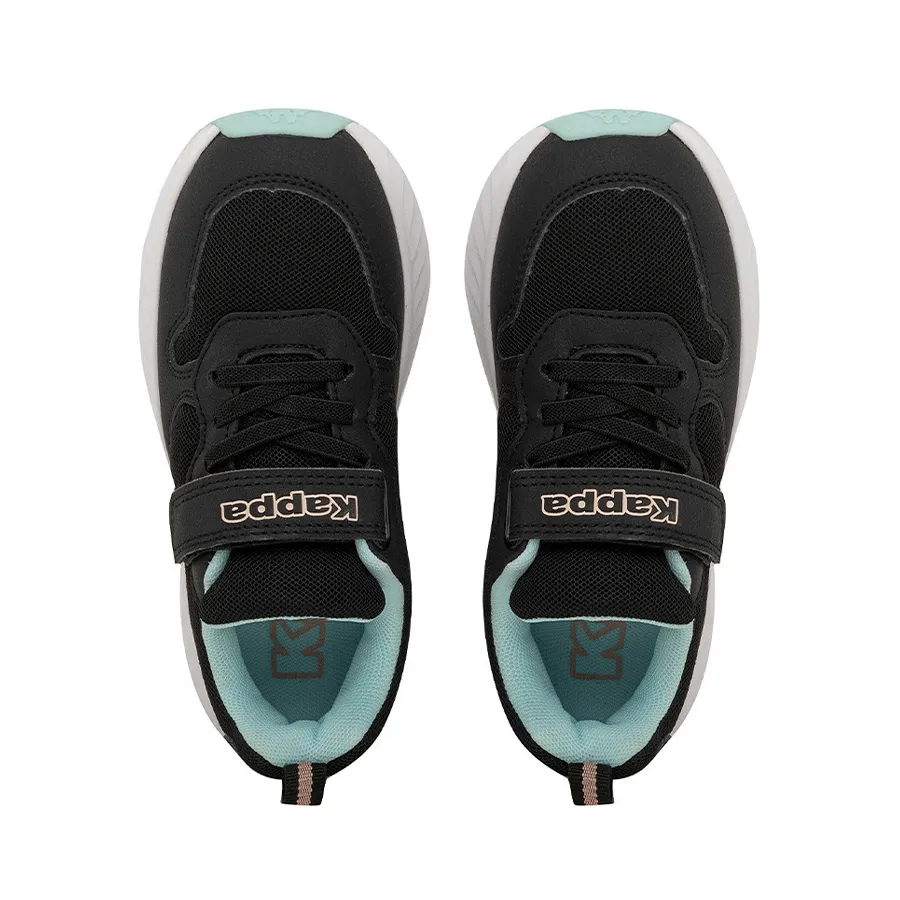 Imagen 2 de 4 de Zapatillas Kappa Logo Delvis-NEGRO/TURQUESA