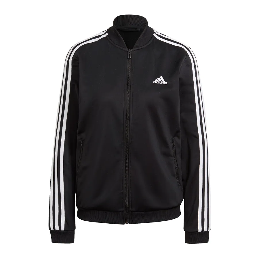 Imagen 1 de 3 de Conjunto adidas Essentials 3 Stripes-NEGRO/BLANCO