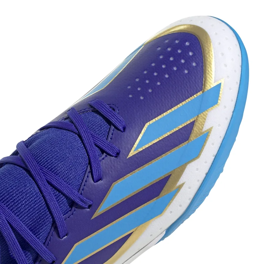 Imagen 6 de 7 de Botines adidas X Crazyfast Messi League-AZUL/DORADO/CELESTE