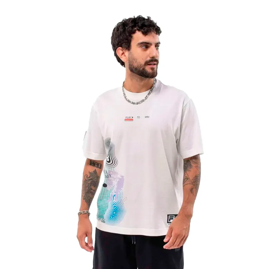 Imagen 1 de 9 de Remera Fila Lolla Sound-BLANCO