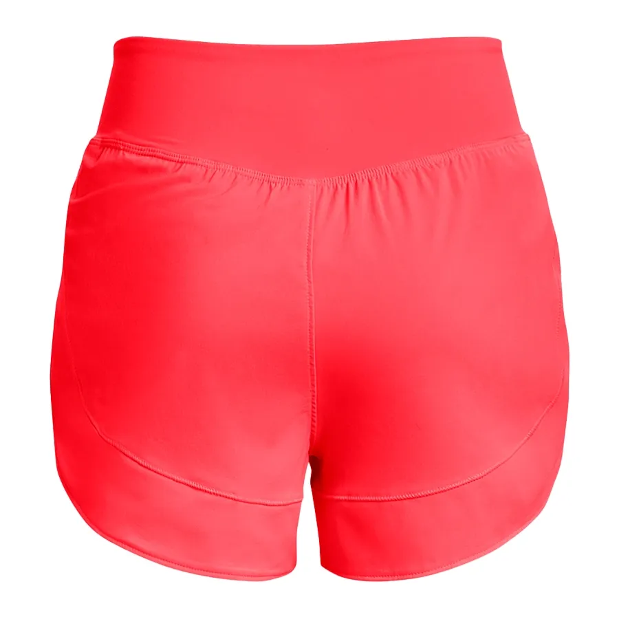 Imagen 4 de 5 de Shorts Under Armour Flex Woven 2 en 1-NARANJA FLUOR