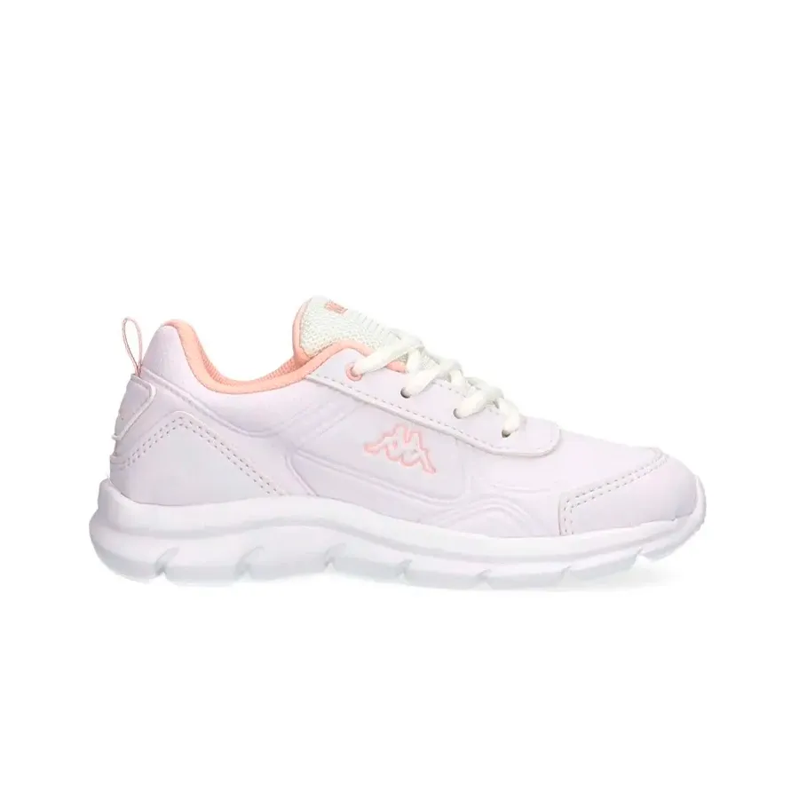 Imagen 0 de 3 de Zapatillas Kappa Colegial I Cordon-BLANCO/ROSA