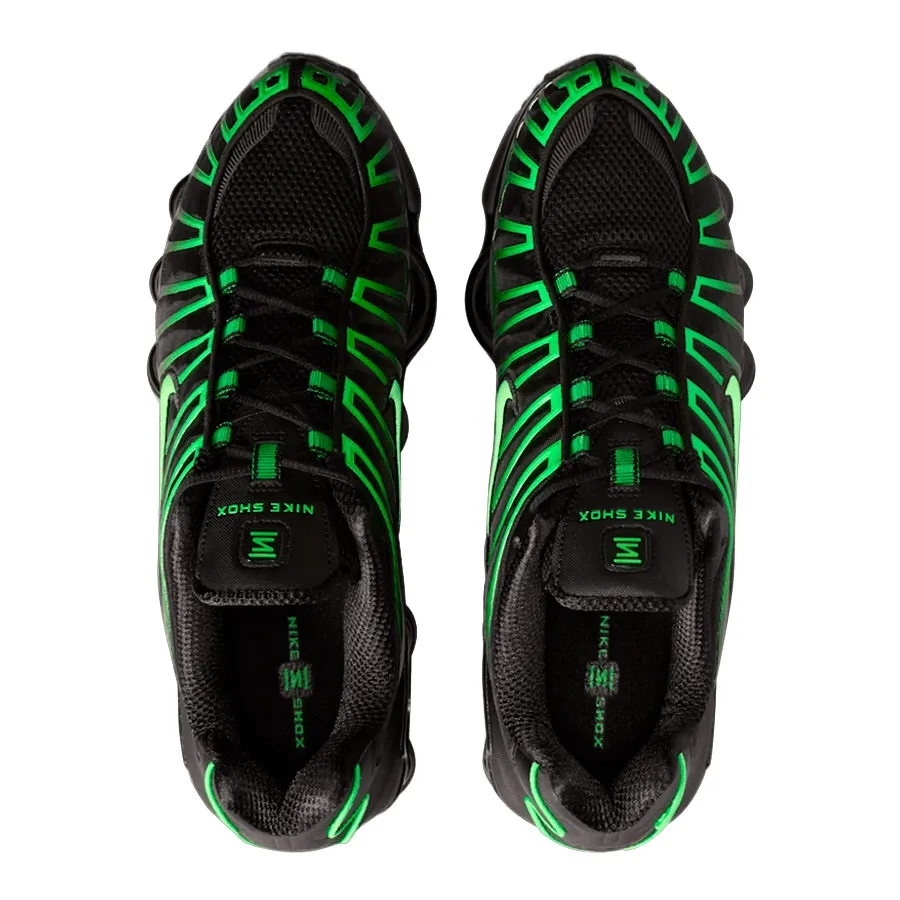 Imagen 3 de 8 de Zapatillas Nike Shox TL-NEGRO/VERDE FLUOR