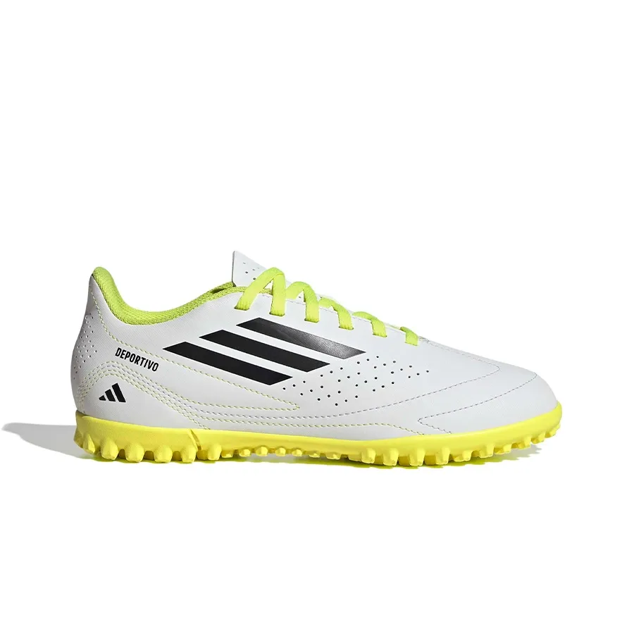 Imagen 0 de 7 de Botines adidas Deportivos III Tf-BLANCO/AMARILLO
