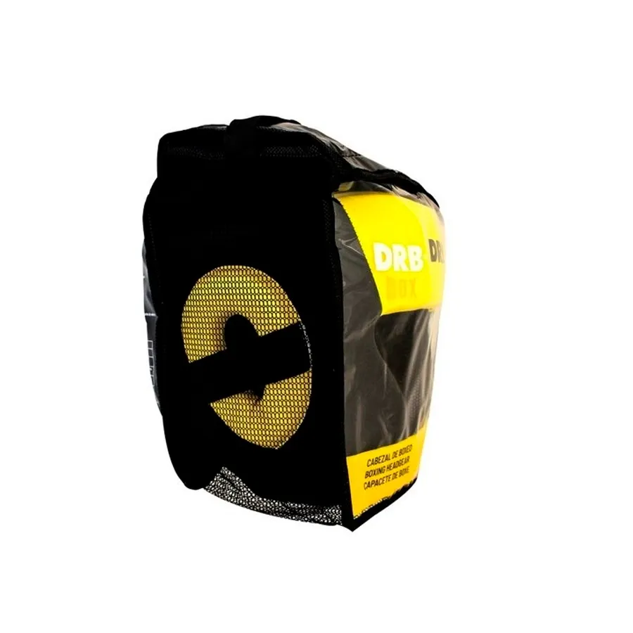 Imagen 3 de 4 de Casco Box DRB-NEGRO/AMARILLO