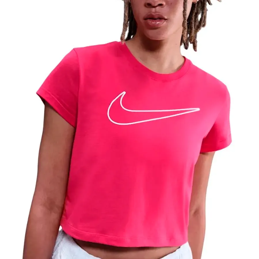 Imagen 1 de 3 de Remera Nike Club SS Tee-ROSA