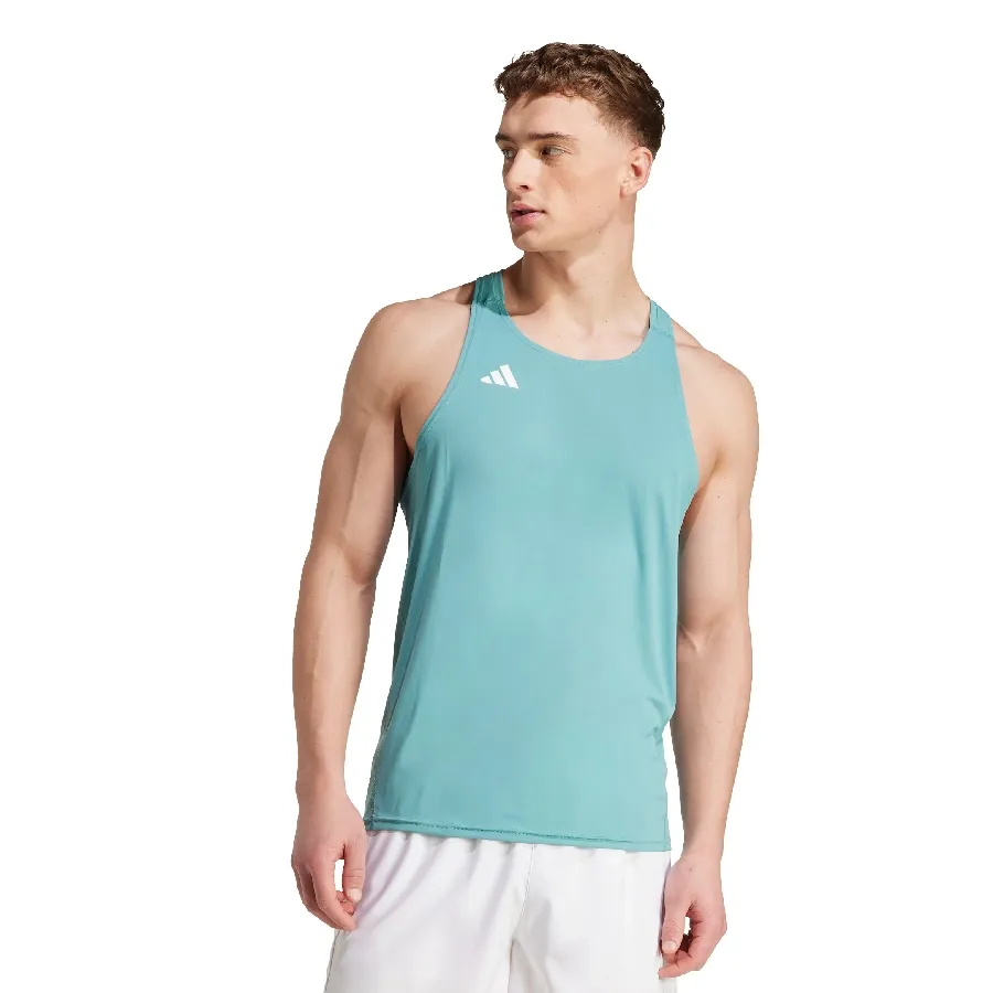 Imagen 0 de 5 de Musculosa adidas Adizero Running Essentials-VERDE AGUA