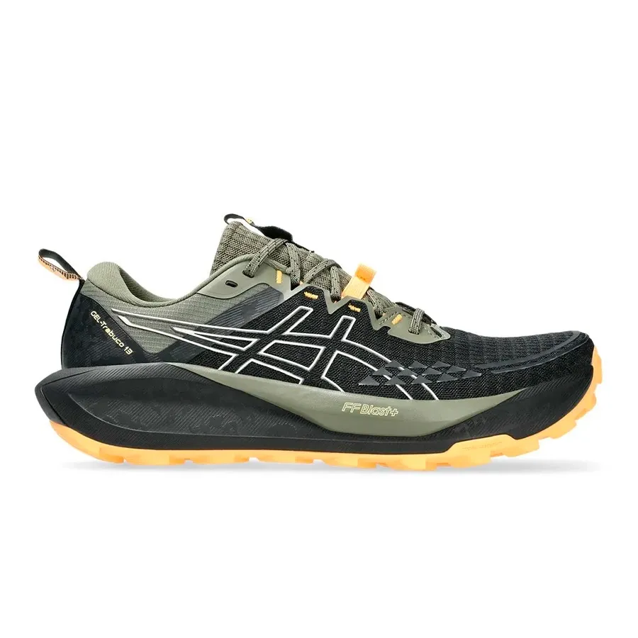Imagen 0 de 6 de Zapatillas Asics Gel-Trabuco 13-NEGRO/VERDE OLIVA
