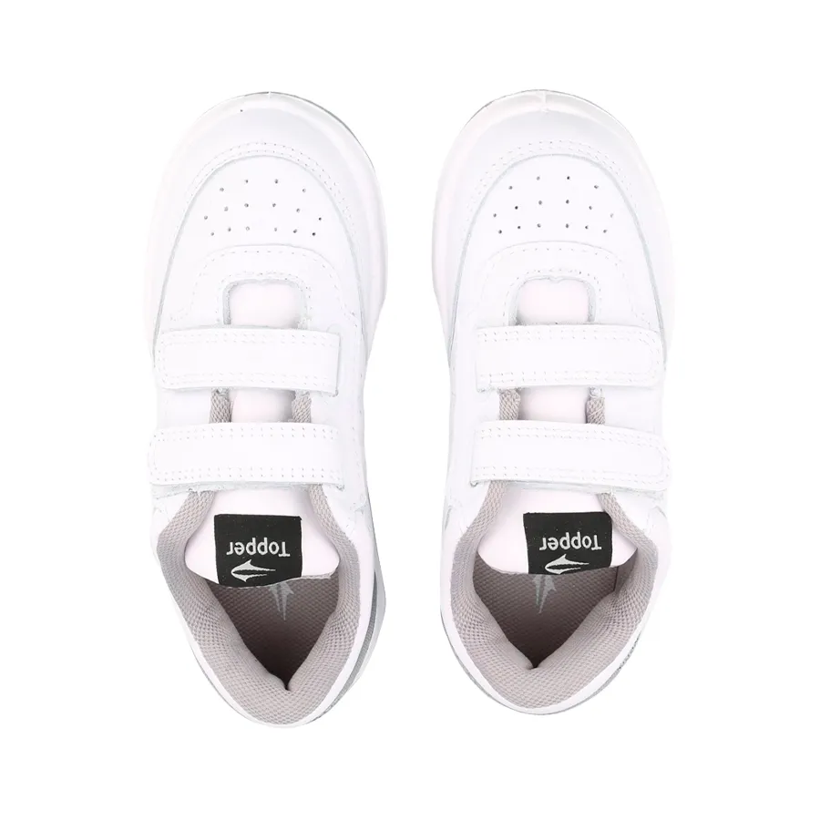 Imagen 3 de 6 de Zapatillas Topper X Force Kids-BLANCO/GRIS