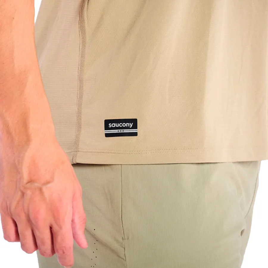 Imagen 4 de 6 de Short Saucony Endorphin Sleeve-VERDE OLIVA