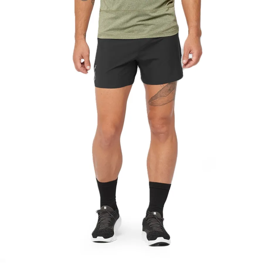 Imagen 2 de 6 de Shorts Salomon Cross 5-NEGRO