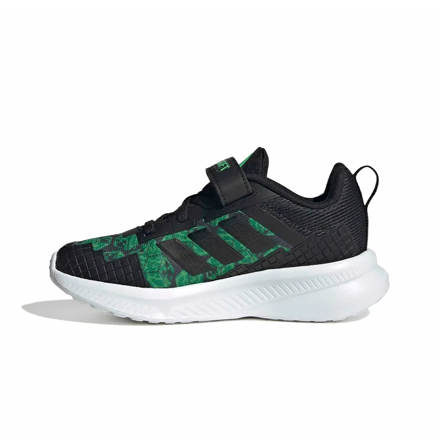 Imagen 3 de 8 de Zapatillas adidas FortaRun 4.0 Minecraft-NEGRO/VERDE