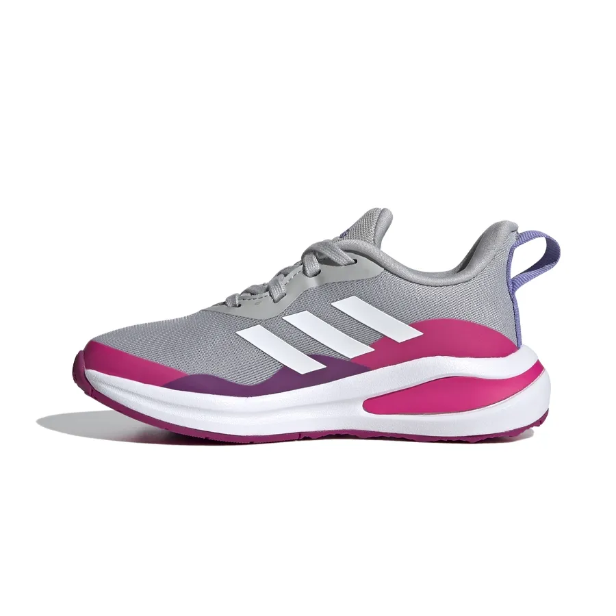 Imagen 4 de 7 de Zapatillas adidas Fortarun K-GRIS/BLANCO/FUCSIA