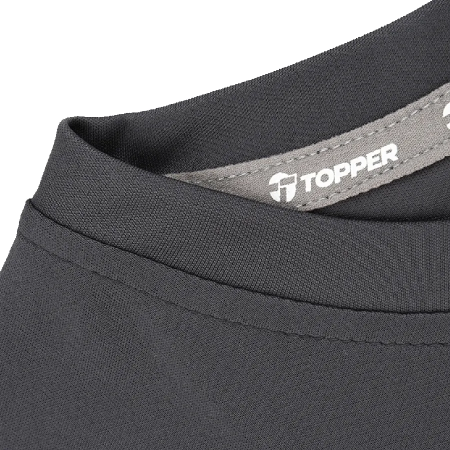 Imagen 2 de 4 de Remera Topper Running Mesh-NEGRO
