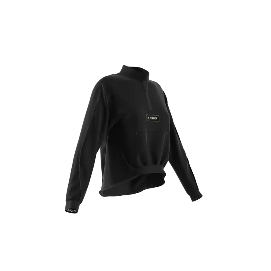 Imagen 3 de 5 de Buzo adidas Terrex Hike-NEGRO