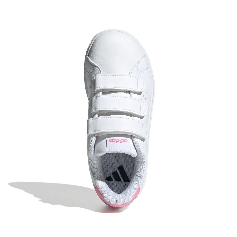 Imagen 4 de 9 de Zapatillas adidas Advantage Base 2.0-BLANCO/ROSA