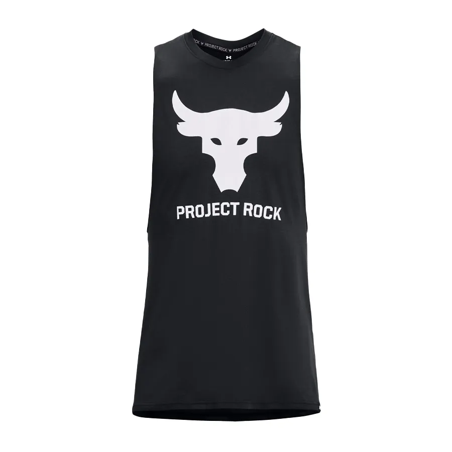 Imagen 0 de 6 de Musculosa Under Armour Project Rock Brahma Bull-NEGRO/BLANCO