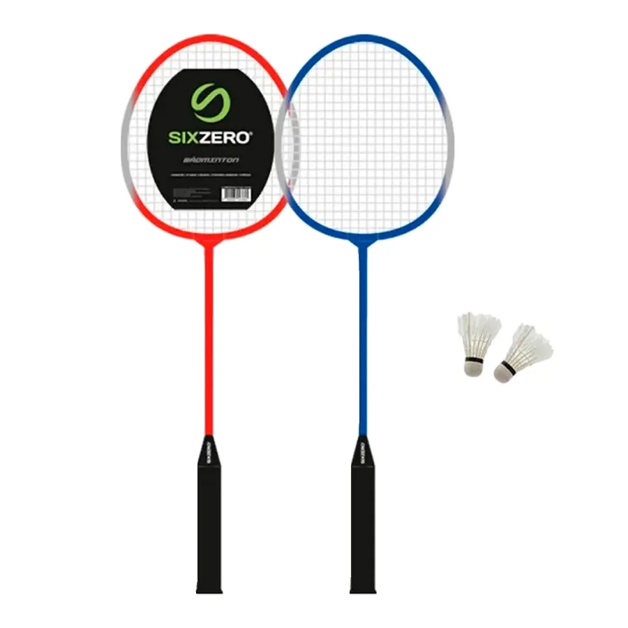 Imagen 0 de 1 de Kit Badminton Sixzero 21-ROJO/AZUL
