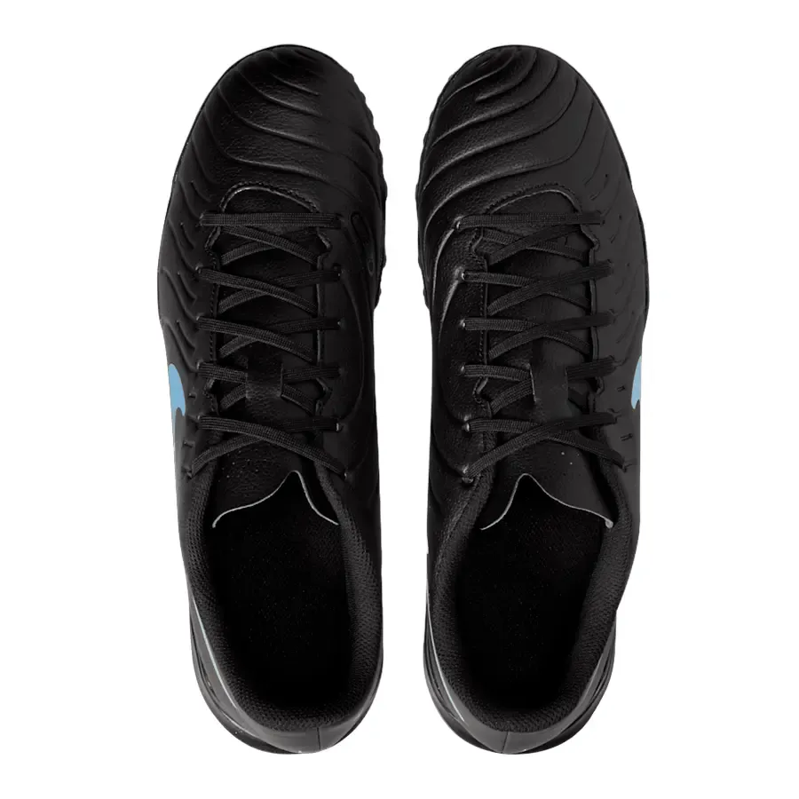 Imagen 3 de 8 de Botines Nike Tiempo Legend 10 Club Tf-NEGRO/CELESTE