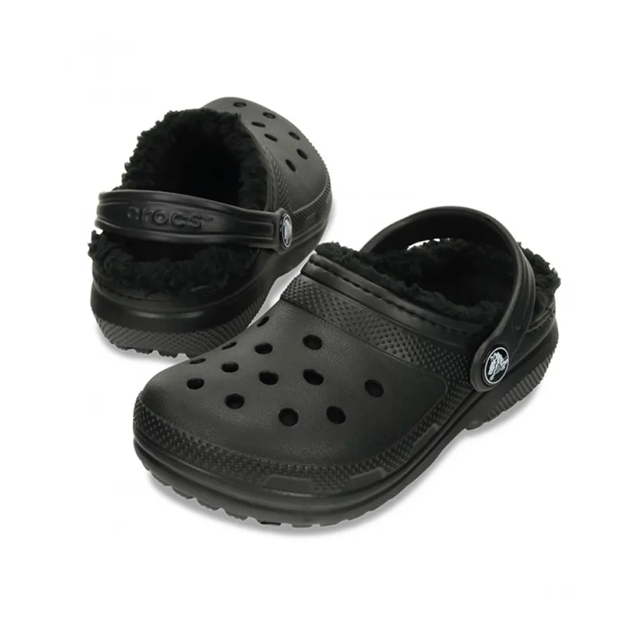 Imagen 1 de 5 de Ojotas Crocs Classic Lined Clog-NEGRO/NEGRO