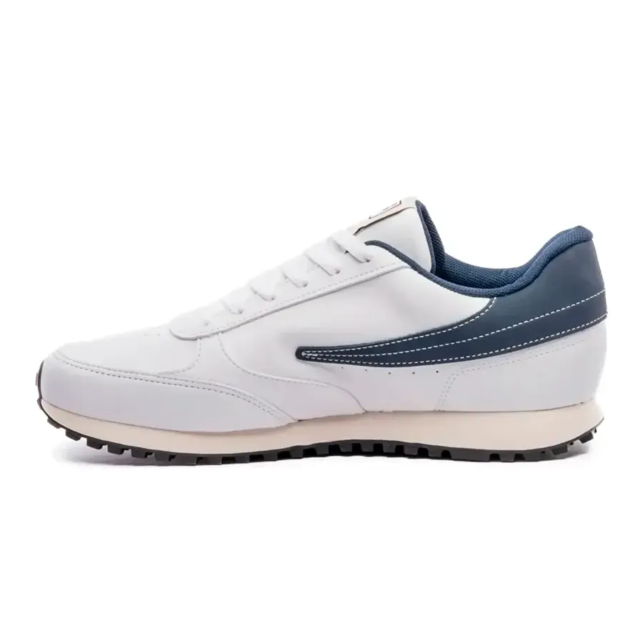 Imagen 2 de 4 de Zapatillas Fila Renno Classic SL-BLANCO/MARINO
