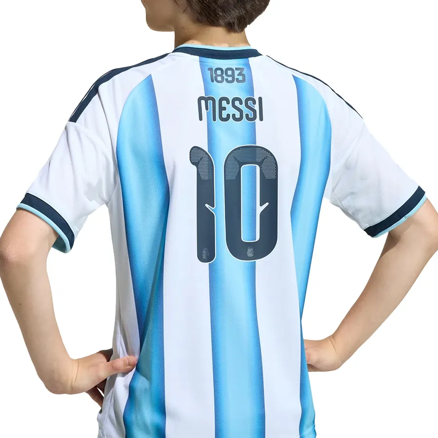 Imagen 5 de 6 de Camiseta adidas Titular Messi Selección Argentina 26 Afa-CELESTE/BLANCO
