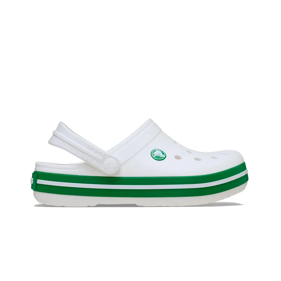 Imagen 1 de 4 de Sandalias Crocs Crocband Clog-BLANCO/VERDE