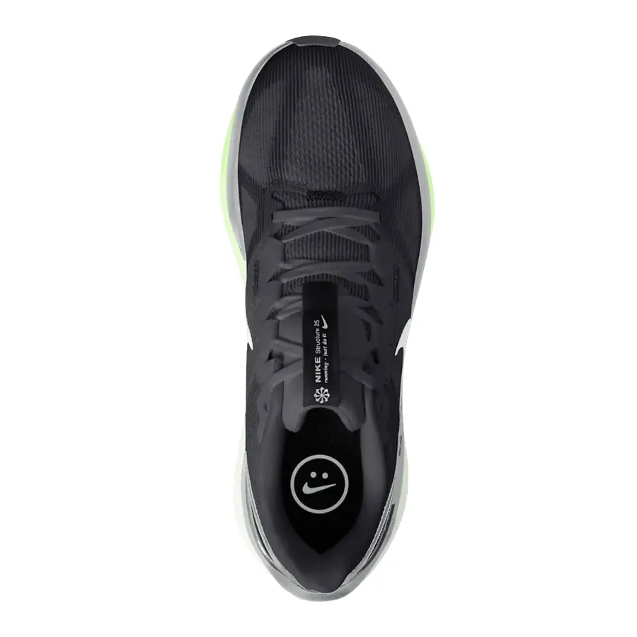 Imagen 3 de 7 de Zapatillas Nike Structure 25-GRAFITO/BLANCO/AMARILLO FLUOR