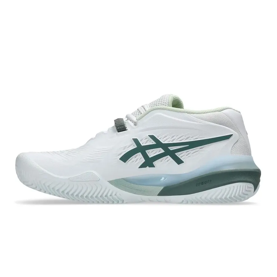 Imagen 2 de 5 de Zapatillas Asics Gel Resolution X Clay-BLANCO/VERDE
