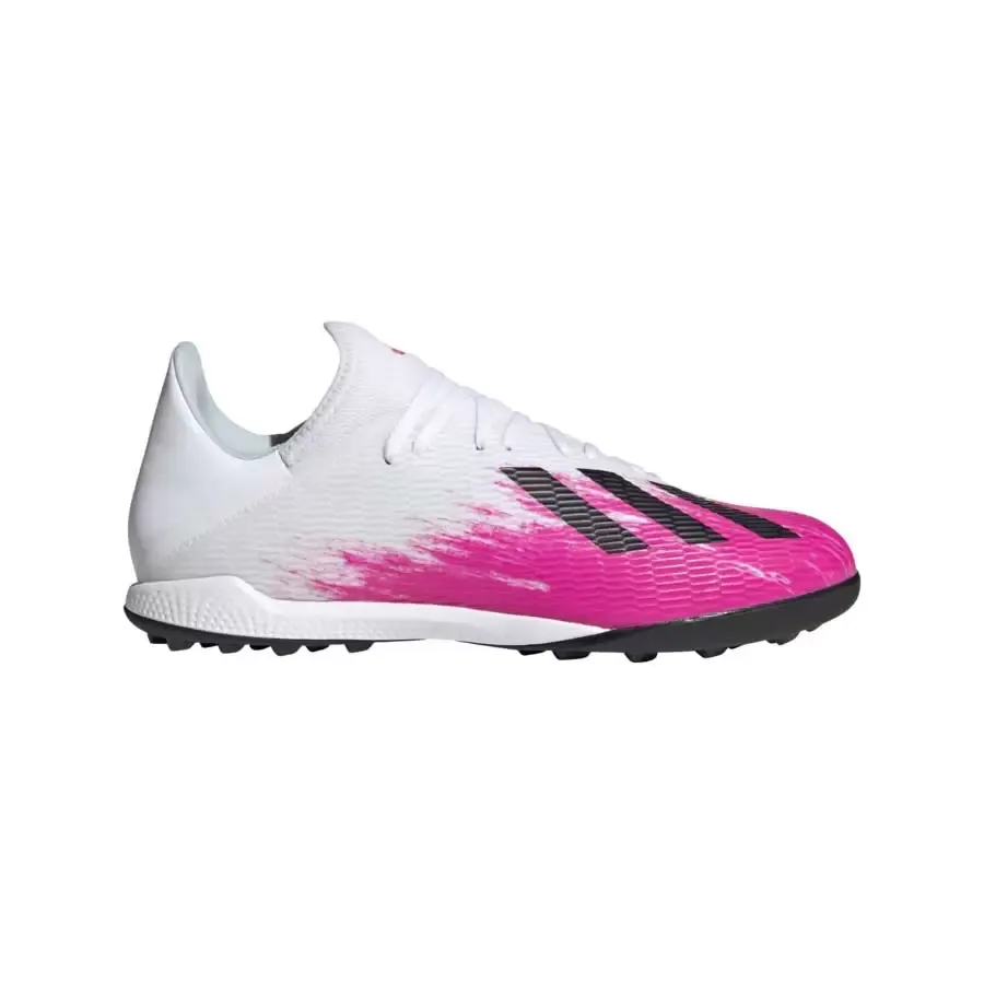Imagen 4 de 6 de Botines adidas X 19.3 Tf-BLANCO/ROSA/NEGRO