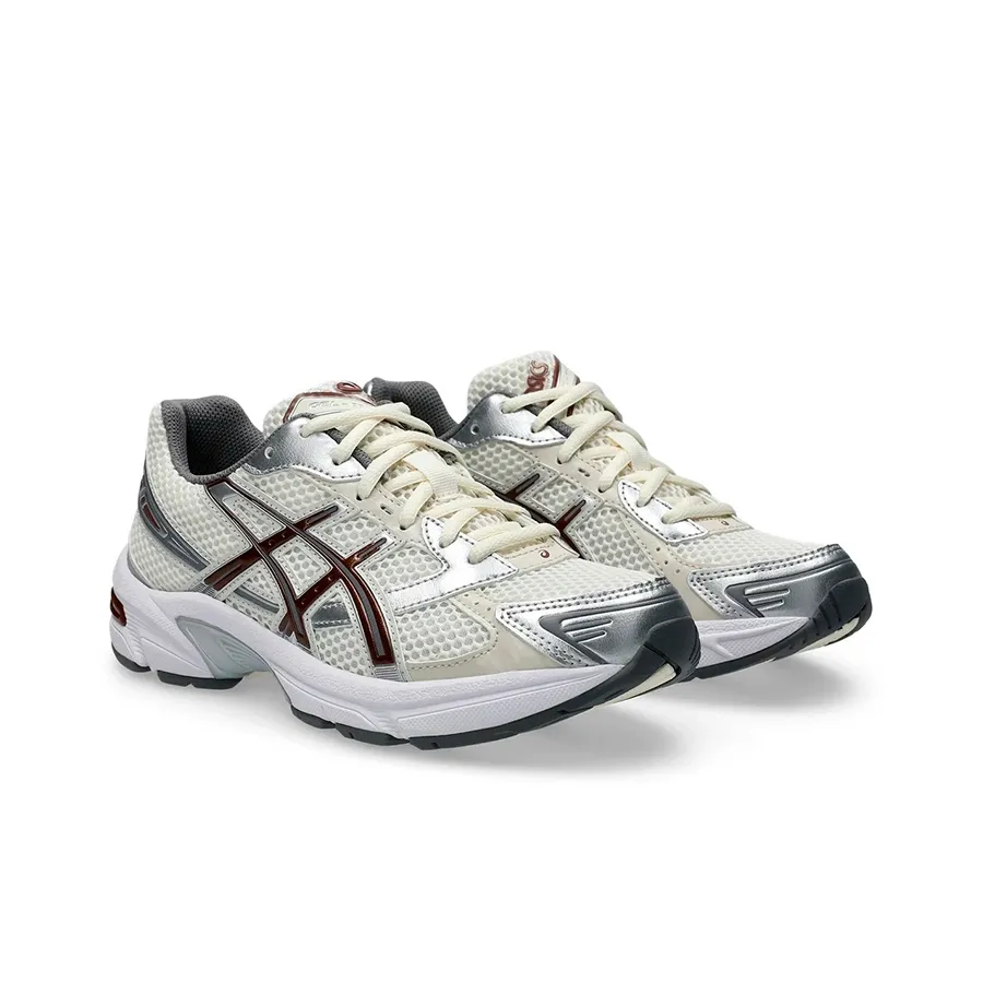 Imagen 1 de 7 de Zapatillas Asics Gel-1130-BLANCO/PLATA/BORDO