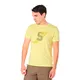 remera-saucony-manga-corta-stopwatch-graphic-AMARILLO/NEGRO