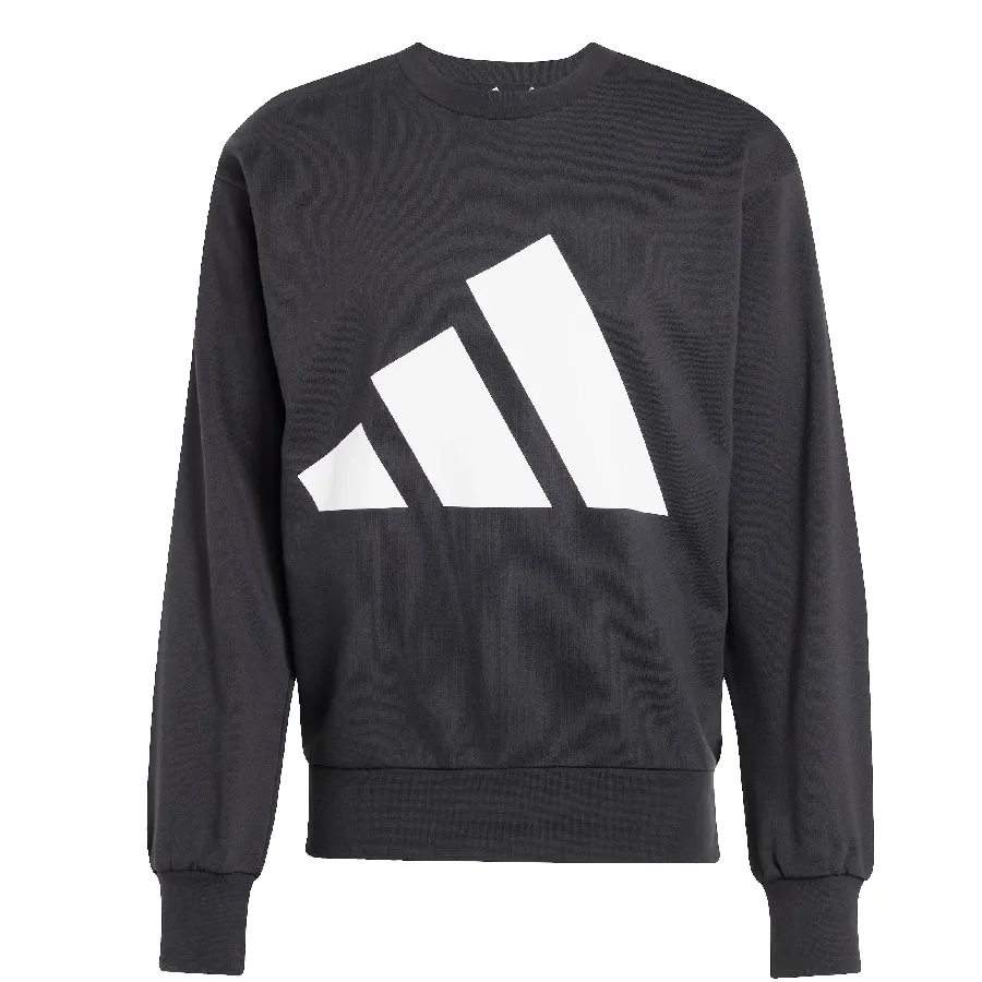 Imagen 1 de 5 de Buzo adidas Essentials Big Logo French Terry-NEGRO/BLANCO