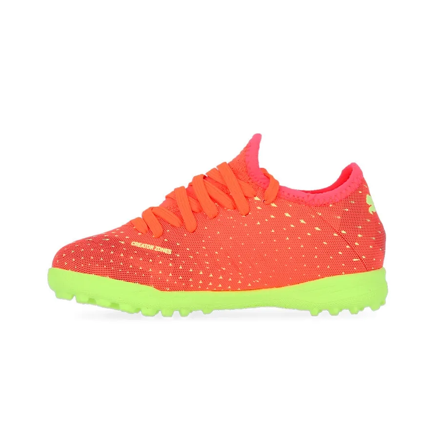 Imagen 1 de 4 de Botines Puma Future Z 4.4 Tt Jr Adp-NARANJA FLUOR/LIMA
