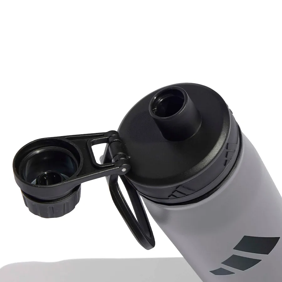 Imagen 1 de 3 de Botella Adidas Metálica-GRIS/NEGRO