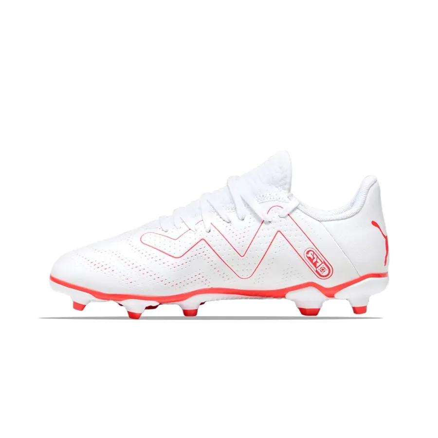 Imagen 1 de 6 de Botines Puma Future Play Fg Ag Jr-BLANCO/CORAL
