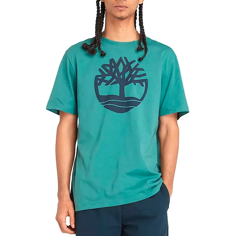 Imagen 0 de 3 de Remera Timberland Kennebec River Tree-VERDE/NEGRO